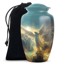 Dream Angel Funeral Urns for Ashes Adult Female, Decorative Urn 10 Inch 