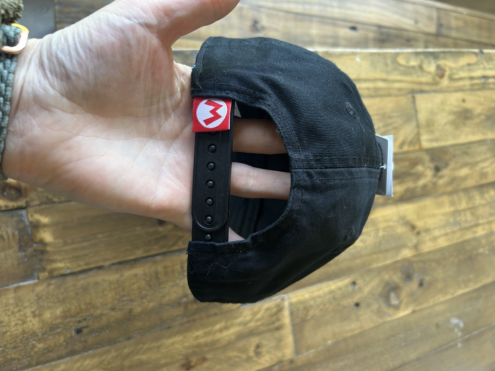 Nintendo Super Mario Bros.  Youth Baseball Cap Snapback Hat Boys Black Gamer