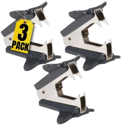 1InTheOffice Claw Staple Remover 3 Pack ''
