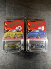 Hot Wheels RLC 2006 BMW M3 Pair Phoenix Yellow & Estoril Blue Sealed