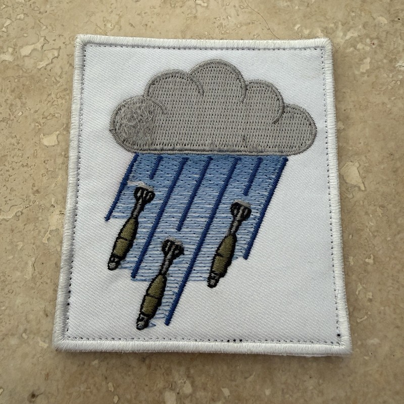 Rare Air Force Theater Made B-2 Bomber Squadron Flight Patch OEF OIF USAF Rain