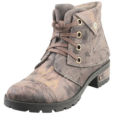 Laura Vita NCORAIL 23 ZIP Damen Ankle Boots Schwarz