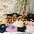 Vintage CPK  TLC Doll Lot Mixed Dolls and some clothes/shoes. Read Desc