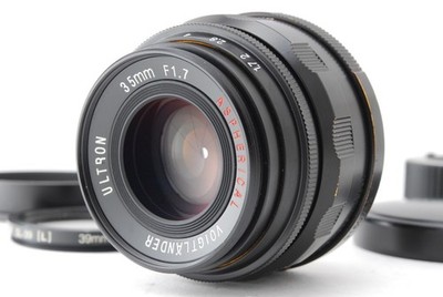 [Near MINT] Voigtlander ULTRON 35mm F1.7 Aspherical Black Leica L From JAPAN