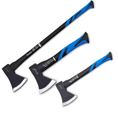 3er Set Beile 600g 1000g 1800g mit gummiertem Fiberglasgriff Bituxx 