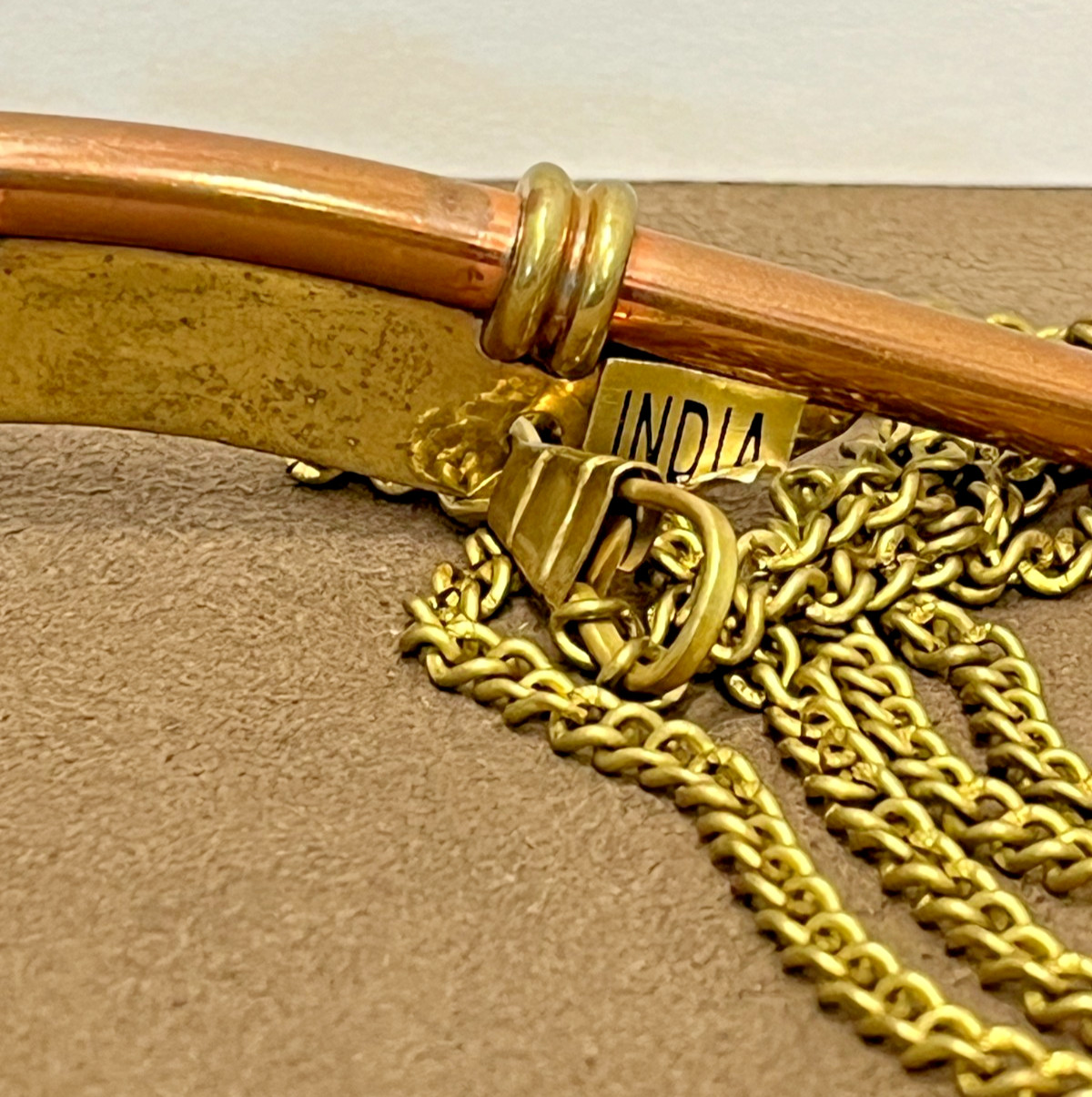 VINTAGE BRASS 5" MARITIME WHISTLE W/ 20" CHAIN