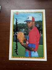 Signed 1990 Bowman - Howard Farmer #107 (RC)