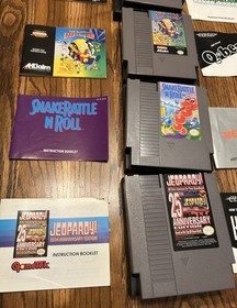 Nintendo NES Game Manual Lot Metroid Mario TMNT 1943 Star Wars with Game Carrier