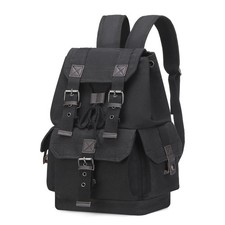 Vintage Canvas Backpack for Men Women, Durable Casual Daypack, Large Capacity...