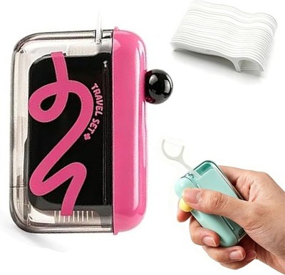 Floss Pick Dispenser, One Touch Floss Dispenser, Toothpick Dispenser