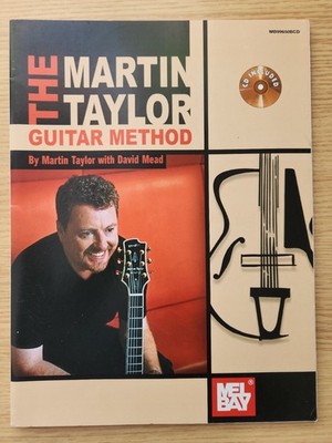THE MARTIN TAYLOR GUITAR METHOD - Inkl CD - GITARRENLEHRER MEL BAY - GC - PORTOFREI