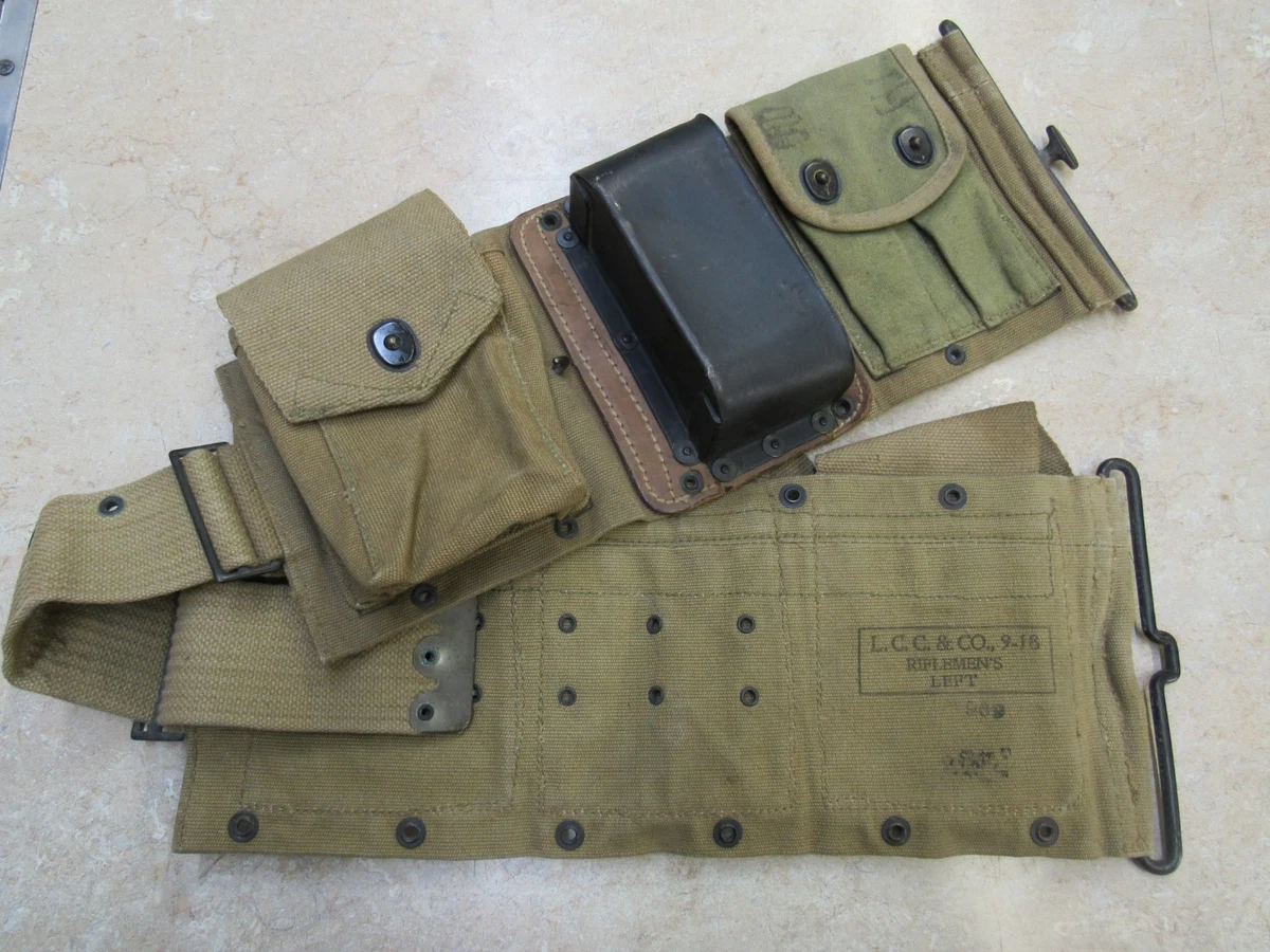 BAR Belt Indiana Original WWI US Personal & Field Gear for sale | eBay