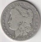 # 2 SEMI-KEY 1895-O MORGAN DOLLAR G-VG