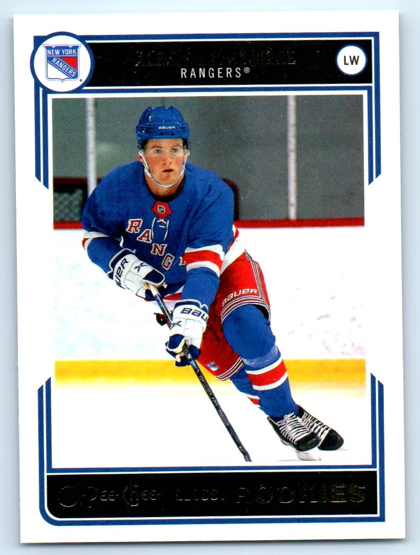 2020-21 Upper Deck #R-15 Alexis Lafreniere O-Pee-Chee Glossy Rookies NHL