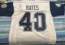 Bill Bates Dallas Cowboys PSA Autographed Jersey read description 