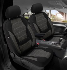 Schonbezüge Sitzbezüge für Mercedes Vito V Klasse W447 Bj ab 2014 in Schwarz 2K2