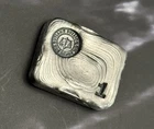 Rutland Bullion Co. 1 oz Hand Poured Silver Bar .999 Fine Silver