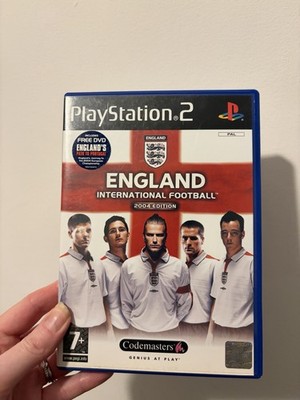 England International Football Playstation 2 Spiel WM Euro Sammlerstück