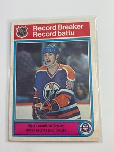1982-83 O-Pee-Chee Record Breaker Wayne Gretzky #1