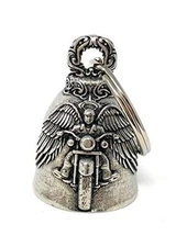 Bravo Bells - Motorcycle Angel Biker Bell Accessory or Key Chain for Luck on 