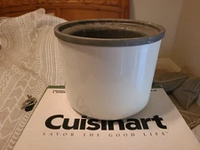TESTED- Cuisinart Frozen Yogurt Ice Cream Maker ICE-20 ICE-21 Part Freezer Bowl