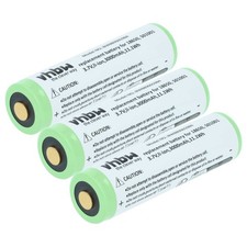 3 Batteries pour Olight Perun Javelot R20 Seeker R20 Baton Pro 3Ah 3,7V