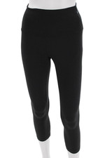 Lululemon Womens Cropped Capri Leggings Black Nylon Size 4