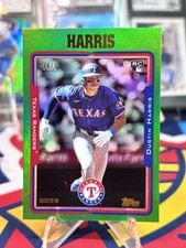 2025 Topps Archives - Dustin Harris  Green Rainbow Foilboard /99 (RC) Whitesox