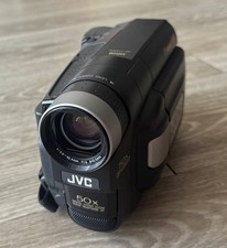 JVC GR-AXM210U Compact VHS-C Camcorder 50x Zoom w/ Adapter Manual Tape