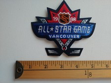vancouver canucks nhl all-star game national hockey PATCH BADGE CREST ECUSSON