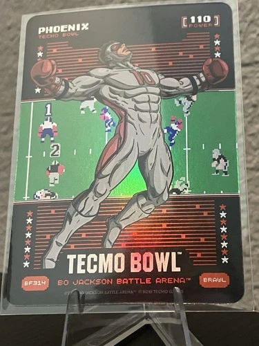 Bo Jackson Battle Arena Tecmo Bowl Phoenix Battlefoil #BF314 Bo Nix