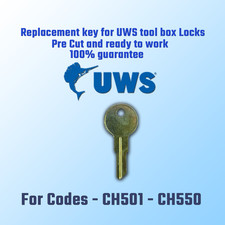 CH501-CH550. New Key For USW Truck Toolbox Locks. Pre Cut And Ready To Work.