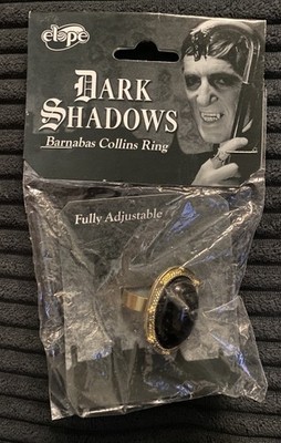 NEW DEADSTOCK DARK SHADOWS show Barnabas Collins costume Ring Dan Curtis