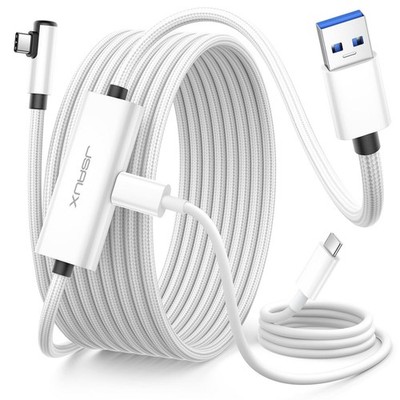Link Kabel 5m Ladefunktion Meta Quest 3s 3 2 Pro Usb 3 0 10gbps Pc Vr Zubehör