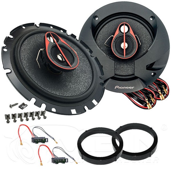 Pioneer Lautsprecher FüR VW Lupo 1998-2005 Front TüR Vorn 3-Wege 250W 165 #Brmx-image