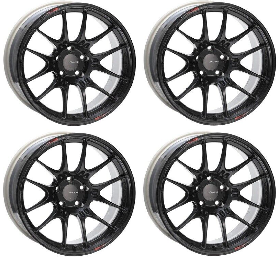 ENKEI GENUINE OEM 17x7.5 +35 5x100 MBK [4 rims wheels ] JDM 