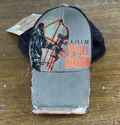 Buck Wear AP Camo Life At Full Draw Adjustable Strap Back Hat