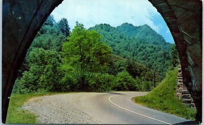 The Chimneys Prominent Landmark, Great Smoky Mountains National Park Postcard