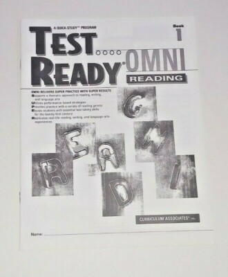 +ANSWERS Reading Practice & Problem-Solving Omni Test Prep 1st Grade 1