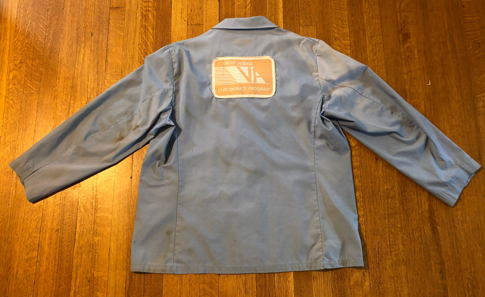 Vintage Lockheed Uniform Work Jacket Smock w/ Patches… - Gem