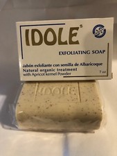 IDOLE Exfoliating Soap with Apricot kernel Powder 7 oz 200g Natural Organic
