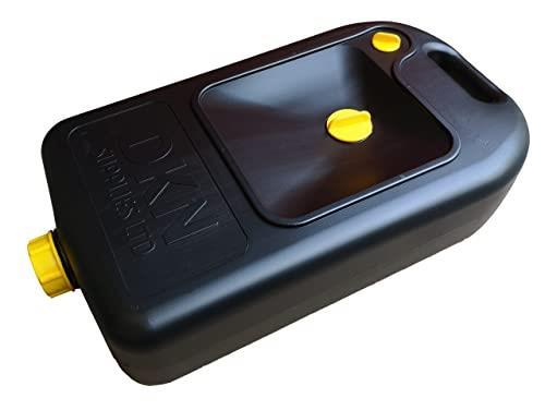 DKN LEISURE 10L Black Oil Drain Container suitable for KIA
