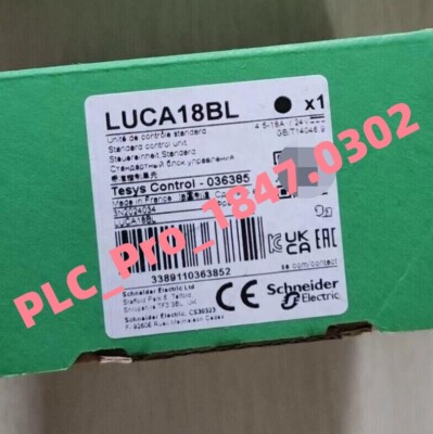 1PCS New Schneider LUCA18BL STANDARD CONTROL UNIT 4.5-18A 24V  Fast delivery