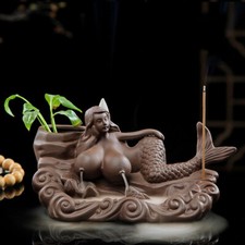 7 Falls Incense Burner Ceramics Sexy Women De...