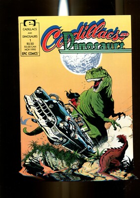 キャディラックス＆ダイナソー　アメコミリーフ６冊セット　Cadillacs CADILLACS DINOSAURS 1 (9.4) 1ST IN REGULAR COMIC BOOK EPIC COMICS