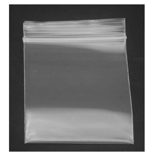 1000 ~ 4 Mil 4x4 Clear Zip Reclosable Zipper Lock Seal Poly Bag Packaging Bags - Image 3 of 4