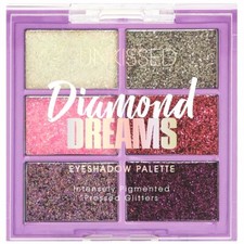Glitter Eyeshadow Palette Set Pink White Silver Girls Xmas Stocking Filler Gift