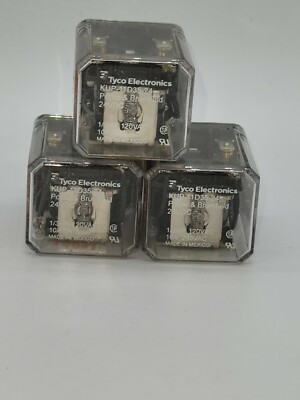 3 TYCO KUP-11D35-24 24VDC RELAY