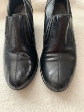 Women s Clarks Black Slip on Shoes, Size 8M