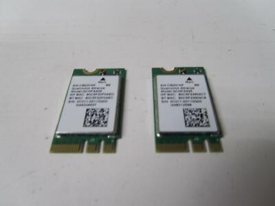Pair of QualComm Atheros 802.11 b/g/n WiFi Cards - QCNFA435